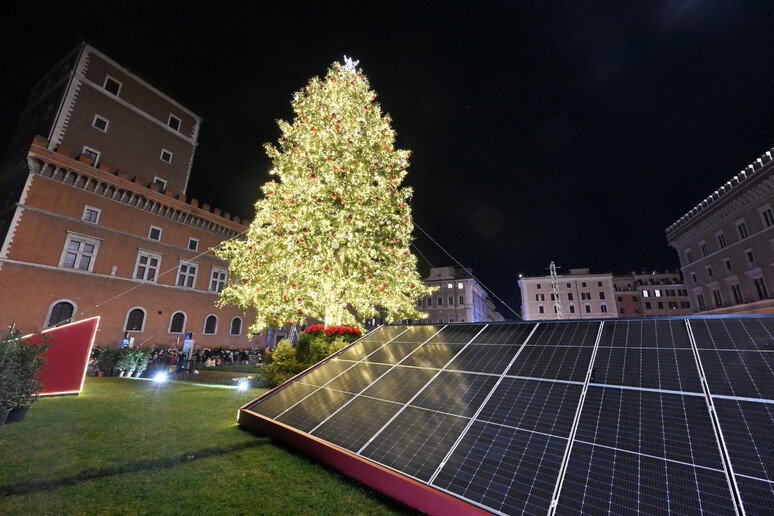 Rome 's Christmas tree lightning up ceremony - RIPRODUZIONE RISERVATA