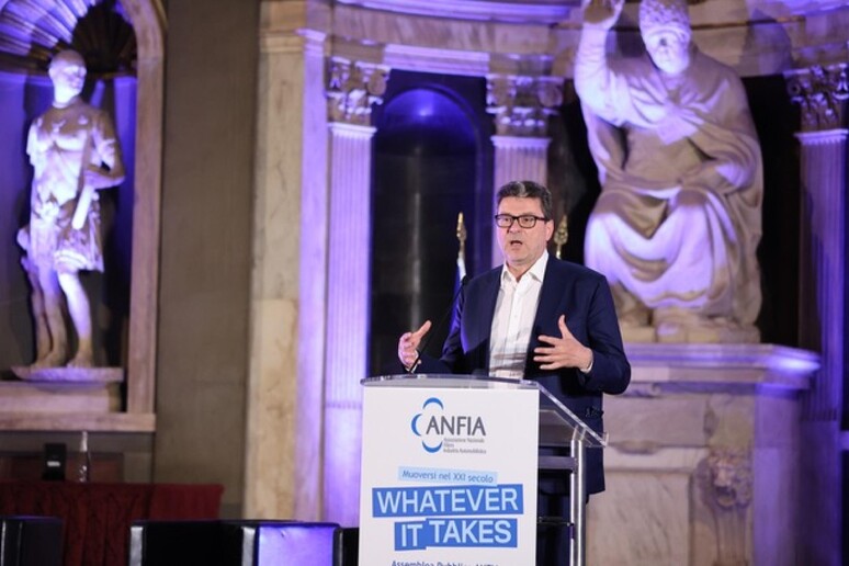 Il ministro dello Sviluppo economico Giancarlo Giorgetti © ANSA/Web