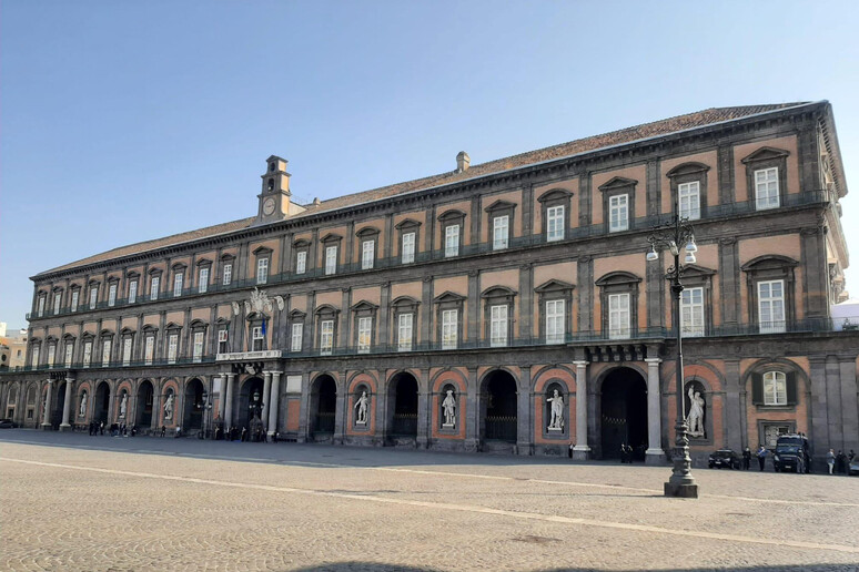 Una veduta esterna di Palazzo Reale - RIPRODUZIONE RISERVATA