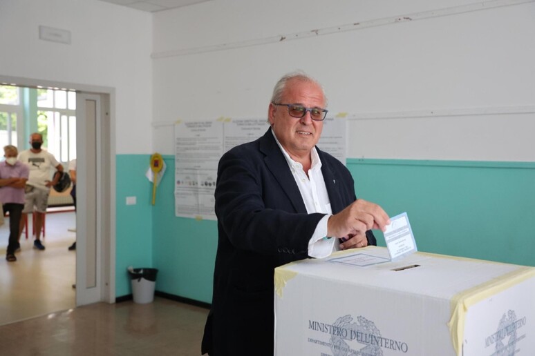 Il candidato a sindaco di Gorizia (e sindaco uscente) Rodolfo Ziberna, al voto - RIPRODUZIONE RISERVATA