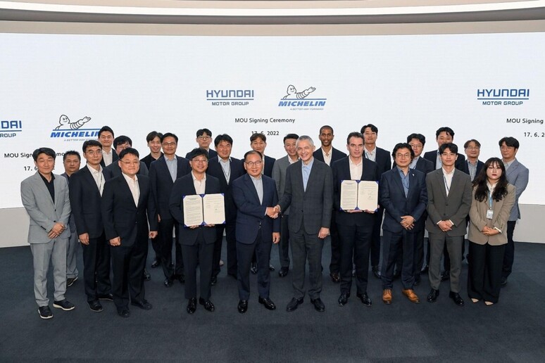 Hyundai e Michelin insieme per il pneumatico del futur - RIPRODUZIONE RISERVATA