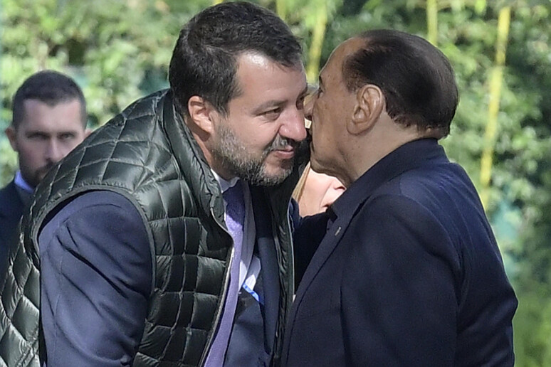 Incontro Salvini-Berlusconi - RIPRODUZIONE RISERVATA