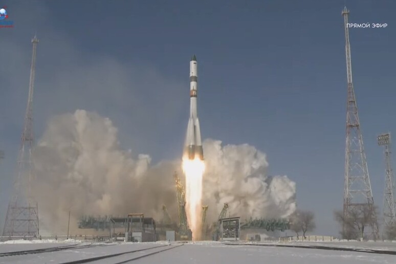 Lanciata all’alba con un razzo Soyuz la navetta cargo Progress (fonte: Roscosmos) - RIPRODUZIONE RISERVATA