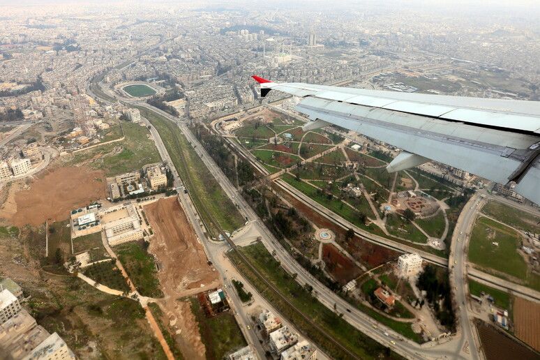 Veduta aerea della città di Aleppo -     RIPRODUZIONE RISERVATA