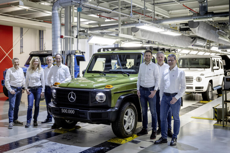 Mercedes: 500000 esemplari di Classe G - RIPRODUZIONE RISERVATA