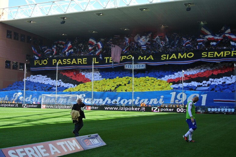 Tifosi Sampdoria - RIPRODUZIONE RISERVATA