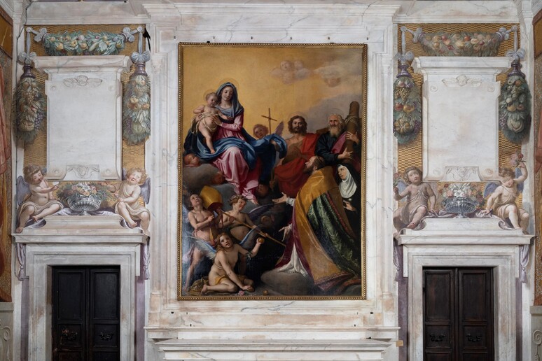 Restaurata la cappella di San Nicola in Ss. Annunziata a Firenze - RIPRODUZIONE RISERVATA