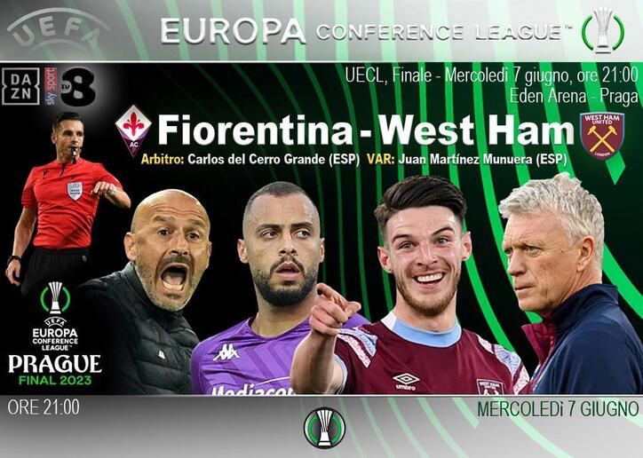 UECL, finale: Fiorentina-West Ham - RIPRODUZIONE RISERVATA