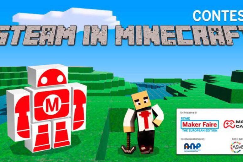 Prorogati i termini per partecipare a ‘Steam in Minecraft’, il contest sulla transizione ecologica per le scuole (fonte: Maker Faire) - RIPRODUZIONE RISERVATA